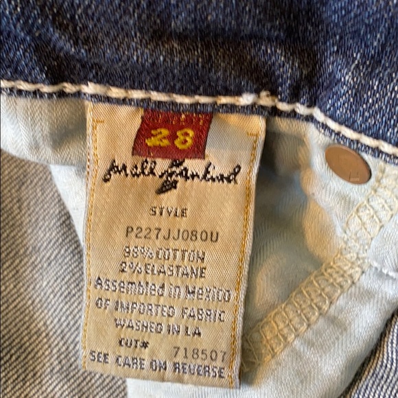 7 for all mankind capri jeans - 28 waist - Picture 4 of 6